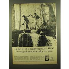 1965 Pet SEGO Diet Food Ad - Helps You Slim