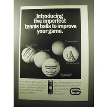 1969 Pennsylvania Centre Court Tennis Balls Ad