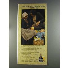 1980 Irish Mist Liqueur Ad - Softens Everything