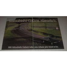 1986 Mitsubishi Galant Ad - Mitsubishi Galant. Naturlich