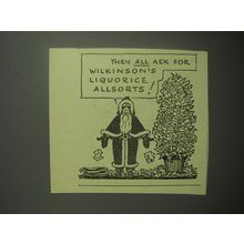 1948 Wilkinson's Liquorice Allsorts Ad - They all ask for Wilkinson's Liquorice
