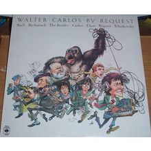 Walter Carlos - By request 1976 12 track vinyl LP record 73163