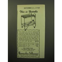 1950 Hammacher Schlemmer Hotrays Advertisement - This is Hotable