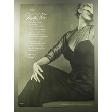 1953 Vanity Fair Nightdress Ad - photo by Mark Shaw - Only by Vanity Fair