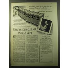 1960 McGraw-hill Encyclopedia of World Art Book Advertisement