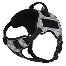 Multipurpose Dog Harness, Urban Camo M 25"-31"