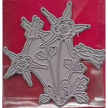 Floral Die. 7.5x8cm. Die Cutting Cardmaking Scrapbooking Crafts