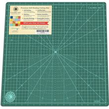 Self Healing Rotating Cutting Mat 18X18 (17" Grid), Perfect for Quilting & Art P