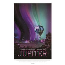 Visions of the Future NASA Jupiter Poster Canvas Movie Film Print A0 A1 A2 A3 A4