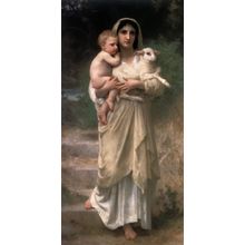Le_Jeune_Bergere_1897 Art Gallery Poster Canvas Print Wall Decoration A0 A1 A2 A