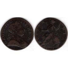 Great Britain. George III. Halfpenny/Token 1775. dy21062