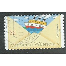 GER 2010 €0.55 (S/A) 'GREETINGS STAMPS (1ST ISSUE)' FINE USED (EBID47-653)