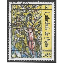 FRA 2002 46c 'METZ CATHEDRAL' FINE USED (EBID55-944)