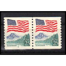 2280 25c U.S. Flag Very Fine MNH CNP Left 5 PA1064