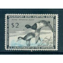 Used RW21 $2 Red-Necked Ducks Very Fine C1021