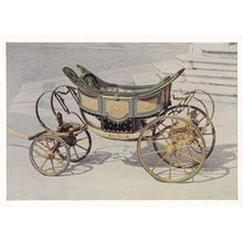 King Of Rom Duc Of Riechstadt Carriage Transport Wien Postcard