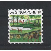 Singapore.SG624 5c Zoological Gardens.Fine Used.Jul25