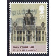 GB 2010 House of Stuart - John Vanbrugh, Castle Howard, 1712 97p Used ex M/S