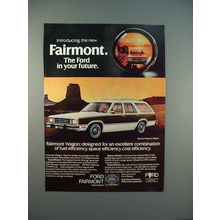 1977 Ford Fairumont Squire Wagon Ad - Your Future