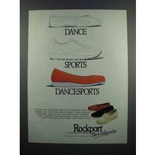 1983 Rockport DanceSports Shoes Ad