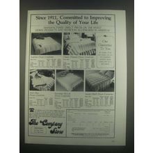 1985 The Company Store Down Comforter Ad - Karo Step