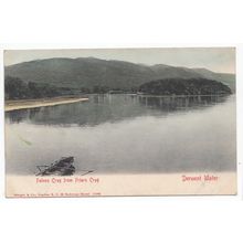 Falcon Crag from Friars Crag Derwentwater Postcard Cumbria Stengel & Co 17289