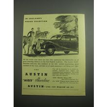 1948 Austin A125 Sheerline Car Ad - In England's Proud Tradition