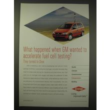 2005 Dow Chemical Ad - What happened when GM wanted to accelerate fuel cell