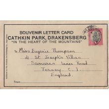Cathkin Park Hostel Glasgow Summer Guide Trip Folding Postcard Book