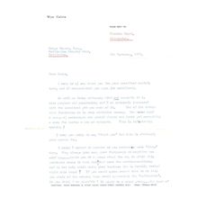 Wyn Calvin Welsh Comedian 1963 Newspaper Signed Letter