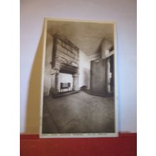 FIREPLACE, HUNTLY HOUSE, CANONGATE, EDINBURGH used antique postcard =