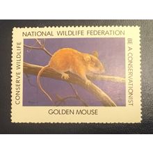 ICOLLECTZONE US National Wildlife Federation Golden Mouse VF NH