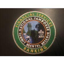 ICOLLECTZONE 2013 National Jamboree Banking Staff Patch (E800)