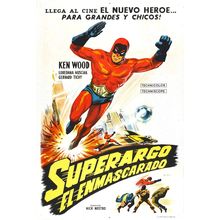 Superargo Vs Diabolicus 02 Poster Canvas Movie Film Print A0 A1 A2 A3 A4 A5 A6 A