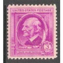 861 3c Ralph Emerson Fine MNH Q7373
