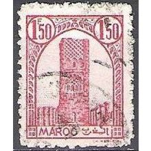Maroc 1943 Michel 197 O Cote (2005) 0.30 € Tour Hassan Cachet rond