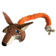 22" Safari Fox W/ Ball & Rope