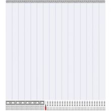 Strip Curtain 16PCS, 96" Height, 96" Width, 0.08" Thickness, Clear Smooth Pl...