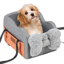 Center Console Dog Car Seat Dog Booster Car Seat for Small Dog 8 lbs