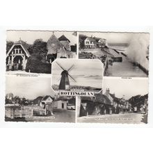 Rottingdean East Sussex RP Multiview Postcard 1195