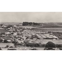 Two Chimneys Caravan Park Praa Sands Cornwall Postcard