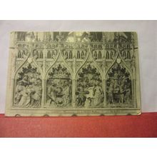 AMIENS CATHEDRAL, FRANCE used antique postcard, 1905 postmark =