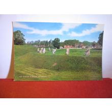 THE STONE CIRCLE, AVEBURY, WILTSHIRE unused postcard by J. Salmon =