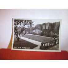 THE GARDEN, HADDON HALL, Derbyshire unused vintage postcard RP =