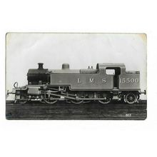 LMS Loco No 15500. RP Postcard.