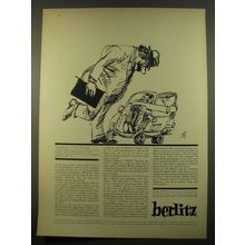 1961 Berlitz School Ad - Tovarich, this Troika isn't big enough for both of us