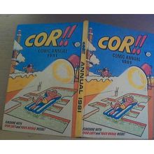 Cor !! Comic Annual 1981 Fleetway Annual (IPC Magazines H/B 1980)B2.AN