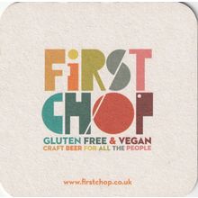BEER MAT - FIRST CHOP BREWING ARM (ECCLES) - (Cat 001) - (2022)