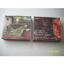 Arthur Conan Doyle X2 Audiobooks CDs Sherlock Holmes BBC Audio 8 Discs