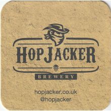 BEER MAT - HOP JACKER BREWERY - 3 VALLEYS BEER FESTIVAL - (Cat 001) - (2017)